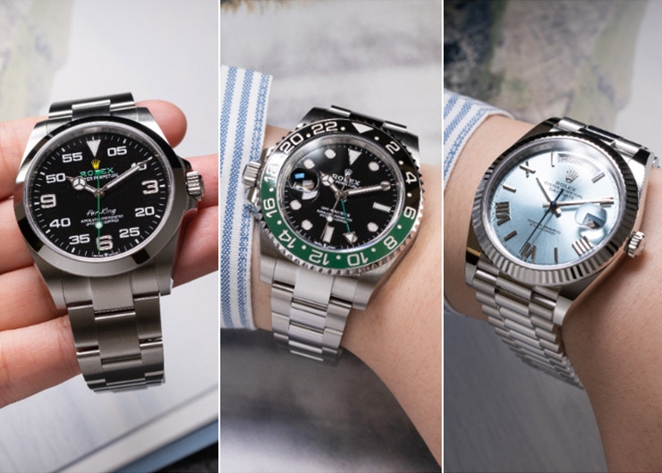 勞力士2022重點新錶一次看:GMT-Master II左錶冠綠黑圈、Yacht-Master白金鷹眼版