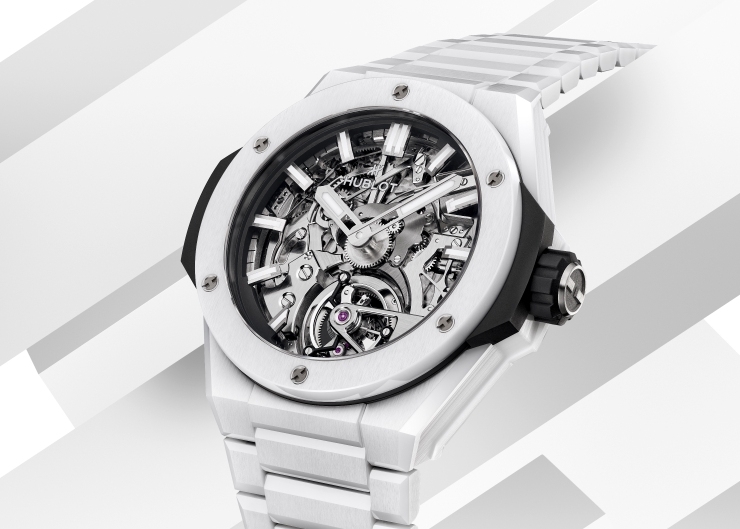 史上首款全陶瓷三問錶!HUBLOT Big Bang Integral大教堂三問陀飛輪陶瓷腕錶