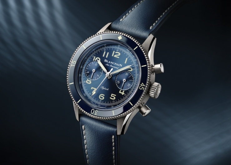 新規格36.2mm錶徑亮相,Blancpain Air Command腕錶更顯復古