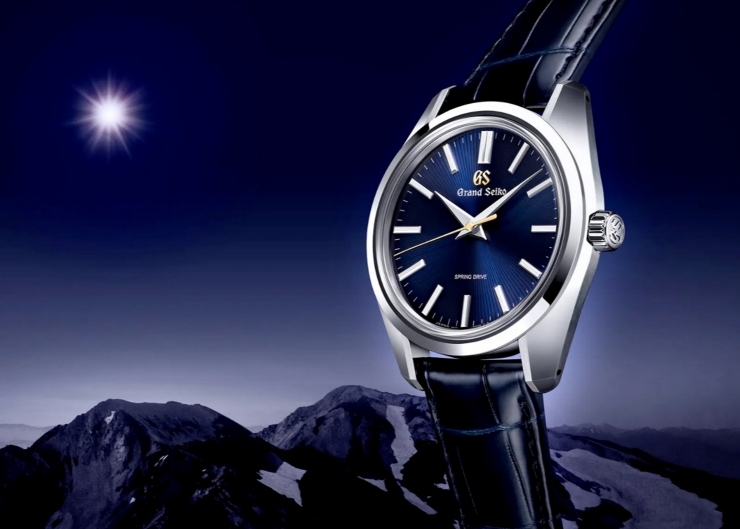 Grand Seiko 44GS 55週年 滿月下的信州夜景Spring Drive限量錶SBGY009