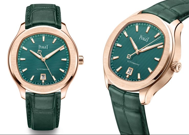 閃耀盛夏魅力,Piaget Polo新作18K玫瑰金孔雀綠面亮相