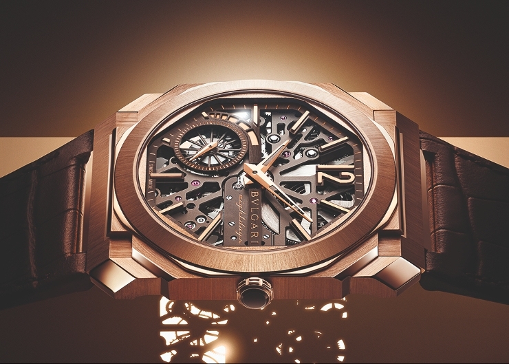 鏤空八日 金光熠熠|BVLGARI Octo Finissimo Skeleton 8 Days