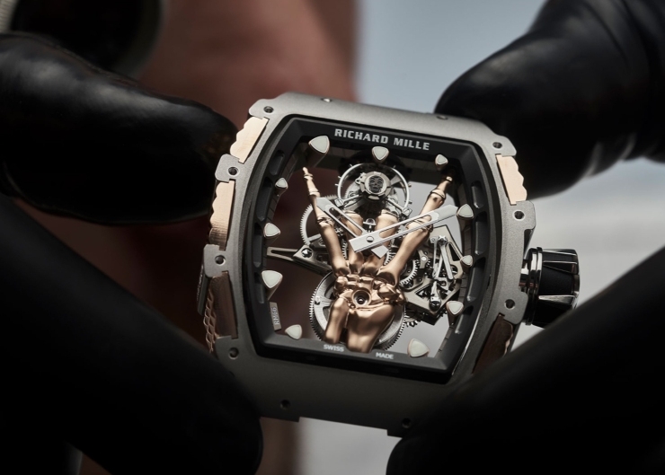 Let's rock!RICHARD MILLE RM 66浮動陀飛輪腕錶