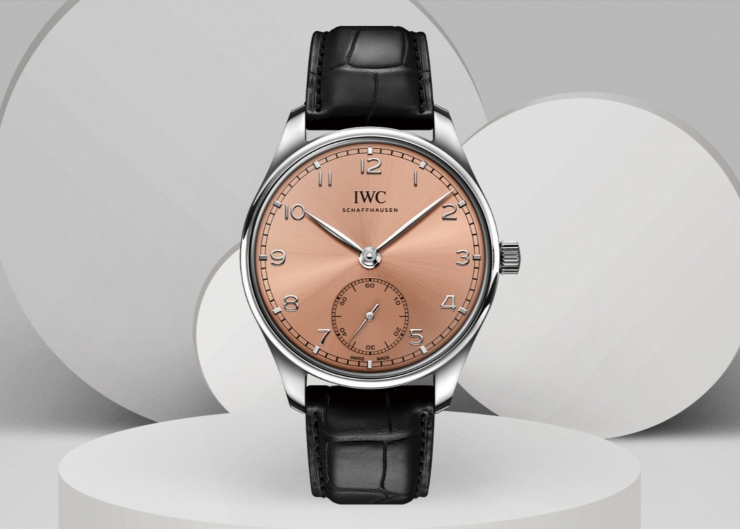 IWC Portugieser Automatic 40 三文魚色錶盤全新登場!