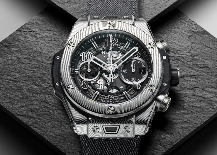 Hublot與星級主廚的美味關係,以大馬士革鋼打造Big Bang Unico星廚腕錶
