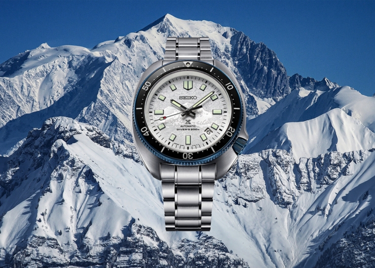 SEIKO Prospex植村直己特別版SLA069,獨特白朗峰面盤紀念冒險人生