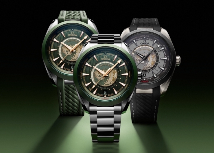 世界時間材質配色雙進化|OMEGA Seamaster Aqua Terra Worldtimer