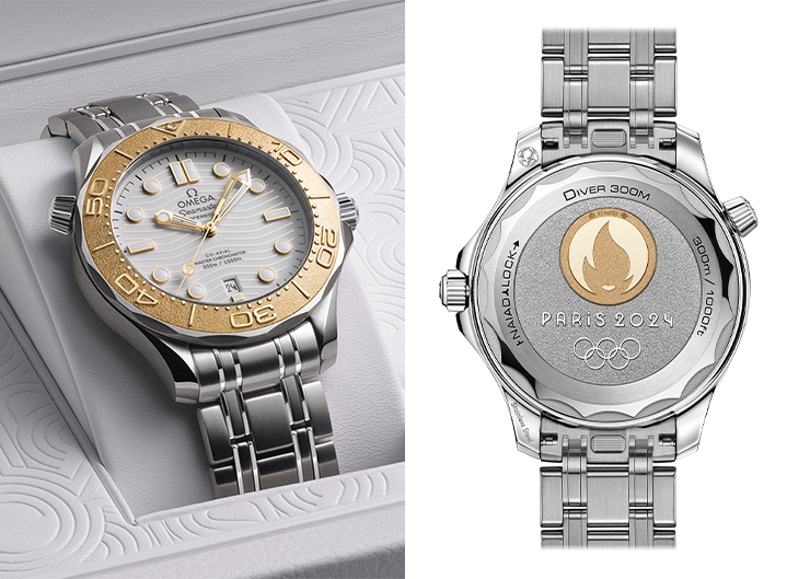 2024奧運倒數中!OMEGA發佈最新2024巴黎奧運錶Seamaster Diver 300M特別版