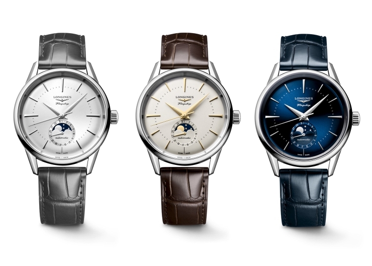 優雅美學新添月相功能|浪琴表LONGINES Flagship Heritage月相腕錶