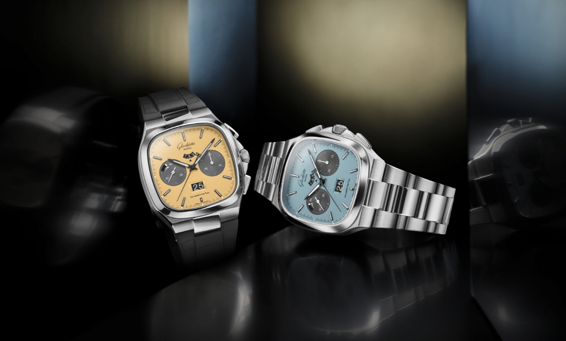 GLASHÜTTE ORIGINAL - 格拉蘇蒂七零年代大日曆計時腕錶新色亮相，捕捉1970年代的夏日絢爛