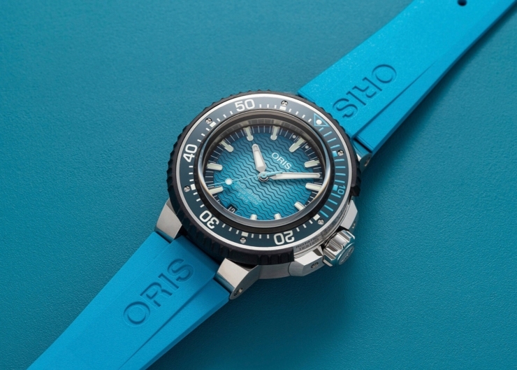 突破自我 4,000米防水規格來襲|ORIS AquisPro 4000m