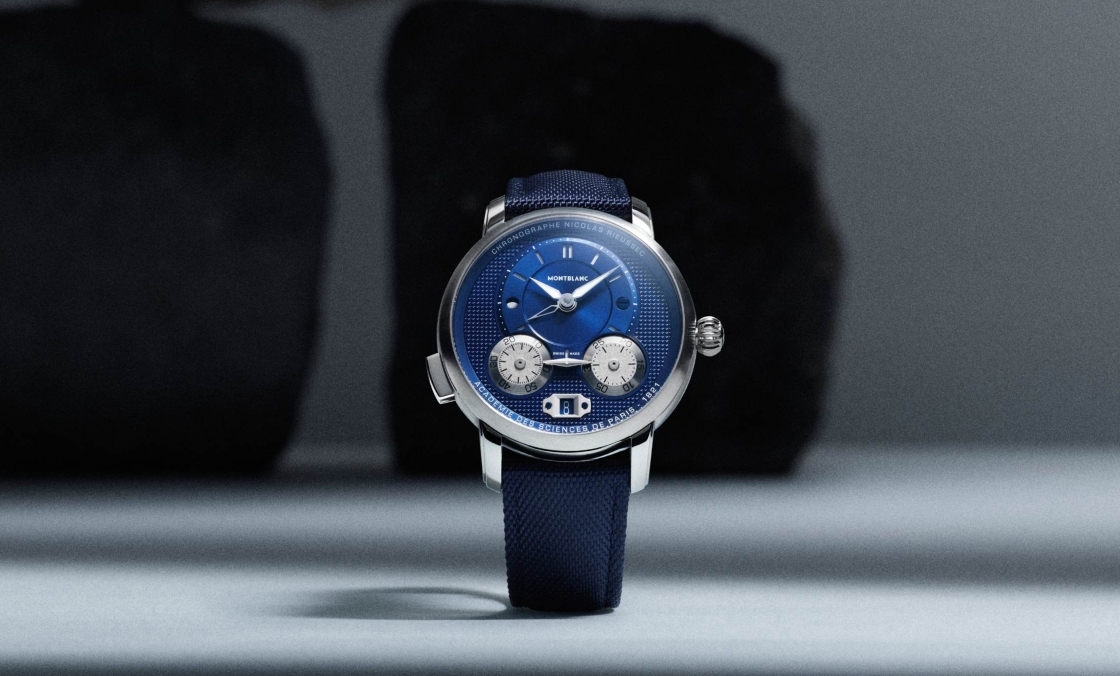 MONTBLANC - 鋼藍、全黑與巴黎釘紋的全新活力｜MONTBLANC Star Legacy Nicolas Rieussec計時碼錶