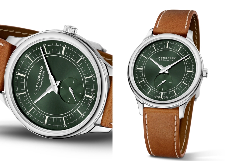 森林綠配分區式錶盤，演繹當代復古風情｜CHOPARD L.U.C XPS Forest Green