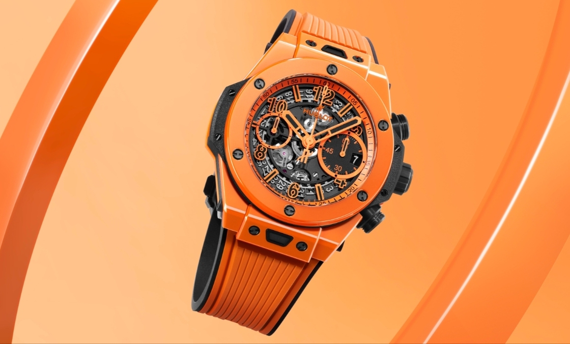 HUBLOT - 今夏最時尚的色彩！HUBLOT推出全新Big Bang Unico Orange Ceramic橙色陶瓷腕錶