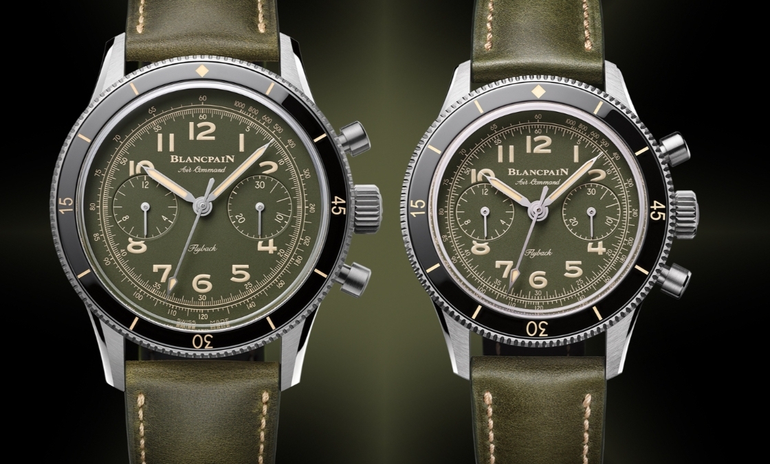 BLANCPAIN - Air Command - AC02-12B53-63A - Blancpain Air Command 迷彩綠限量版登場，重現經典軍事風格