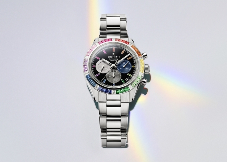 2025 LVMH Watch Week速報：Zenith推出 Chronomaster Sport Rainbow 彩虹腕錶