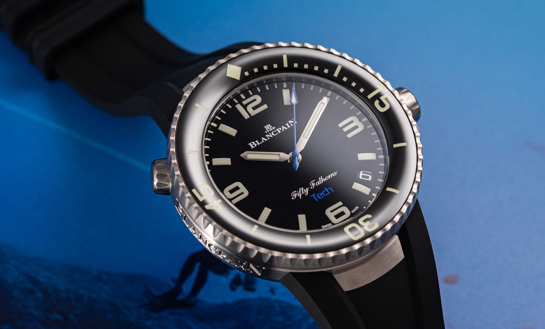 BLANCPAIN - FIFTY FATHOMS - 5029A-12B30-64A - 睽違七年！Blancpain五十噚心繫海洋計畫限量錶第四代採最新「Tech」系列設計現身