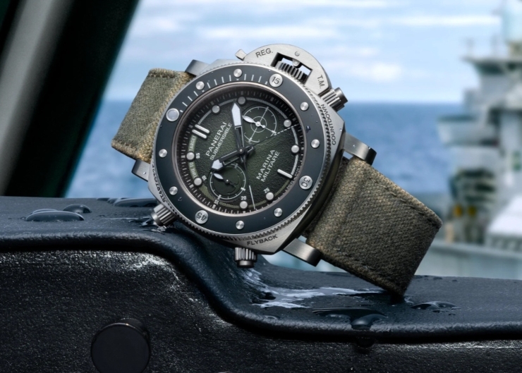 意大利海軍航空新兵報到！PANERAI全新Submersible Chrono Marina Militare體驗版PAM01699登場