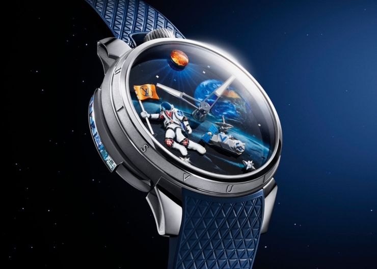 當高級製錶飛向宇宙!LOUIS VUITTON推出全新工藝傑作Tambour Taiko Galactique