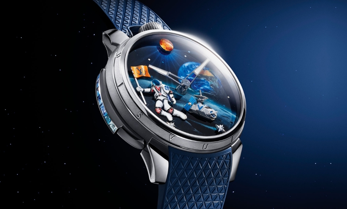 LOUIS VUITTON - TAMBOUR - W9TI12 - 當高級製錶飛向宇宙!LOUIS VUITTON推出全新工藝傑作Tambour Taiko Galactique