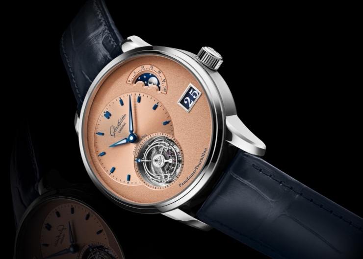 赭月流光，新錶盤工坊揭幕之作｜GLASHÜTTE ORIGINAL PanoLunarTourbillon鉑金限量版