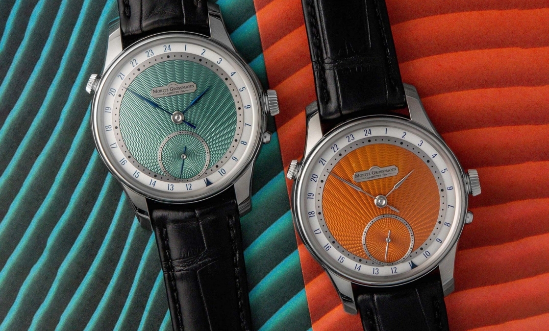 MORITZ GROSSMANN - BENU - MG-003892 - 德國製錶之美再進化:Moritz Grossmann GMT Guilloche 腕錶演繹跨時區優雅生活