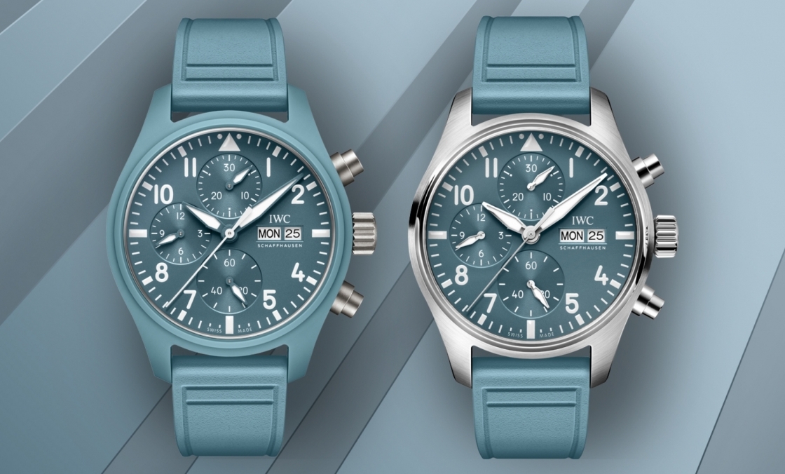 IWC - PILOT - IW389409 - IWC淺藍陶瓷來襲:TOP GUN Miramar飛行員系列海軍空戰部隊計時碼錶雙版本