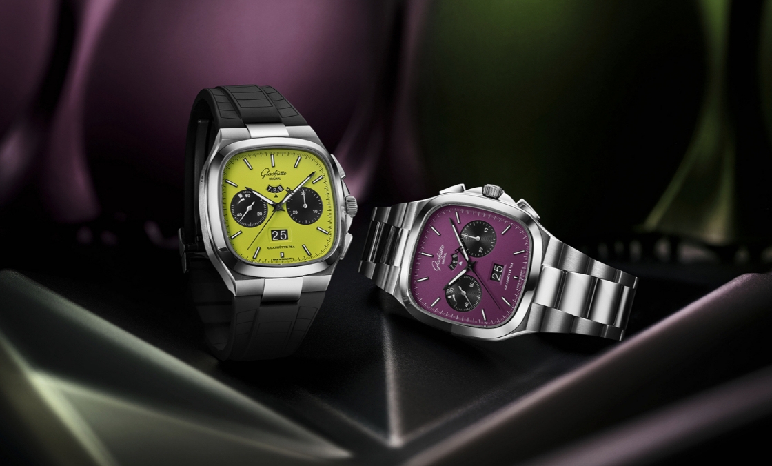 GLASHÜTTE ORIGINAL - Vintage - 1-37-02-20-02-70 - 70年代的腕間未來｜GLASHÜTTE ORIGINAL Seventies Chronograph Panorama Date限量新色登場