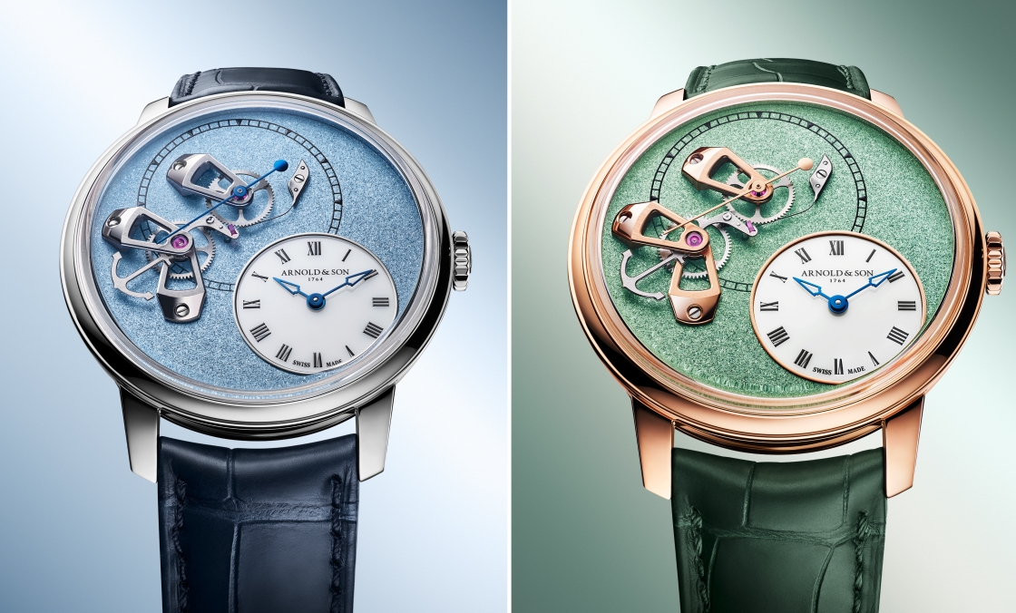 ARNOLD & Son - Arnold & Son DSTB 42 全新演繹:薄荷綠與雅詩閣藍限量登場