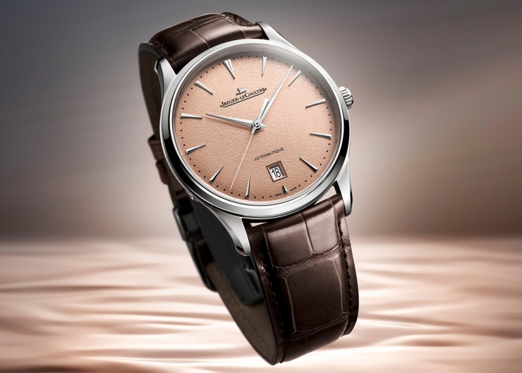 積家超薄大師系列腕錶推出全新銅色粒紋錶盤版本