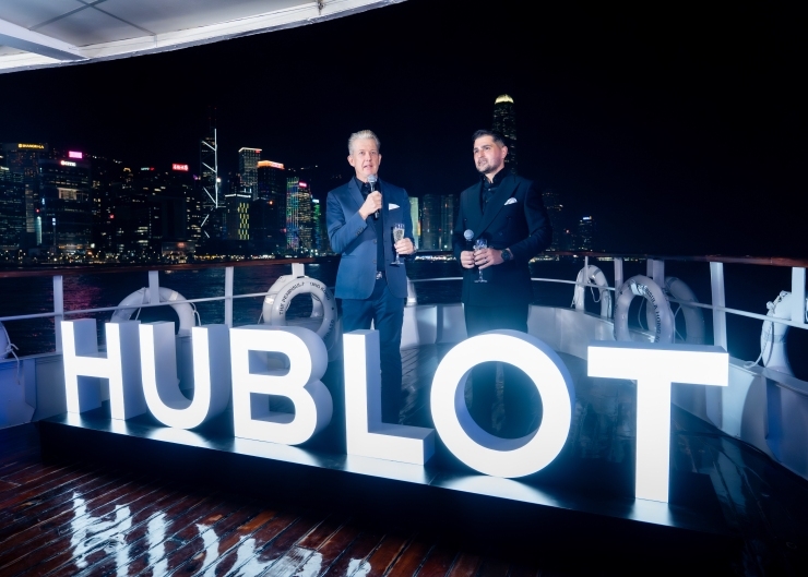 維港夜「世星號」HUBLOT首揭Big Bang Meca-10香港之夜腕錶！陳蕾、Matt Force同慶錶系廿周年