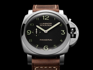 古早味圓弧錶鏡！軍用儀錶復古魅力全開｜Panerai Luminor Marina腕錶-PAM01759