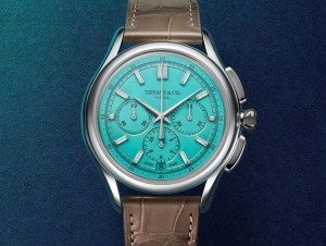 真正的Tiffany Blue錶盤！Tiffany Timer鉑金計時腕錶正式登場