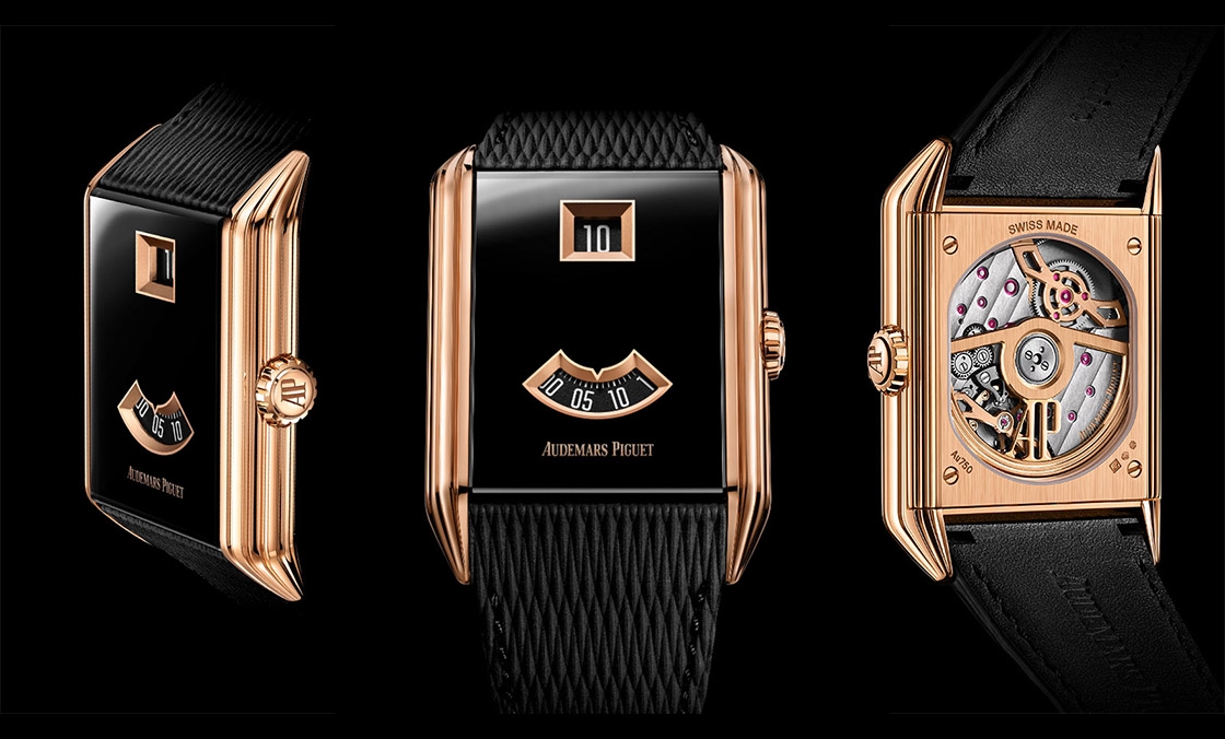 AUDEMARS PIGUET - Neo Frame - 15245OR.OO.D206VE.01 - 當功能退場，風格登場：AP愛彼全新Neo Frame Jumping Hour跳時腕錶