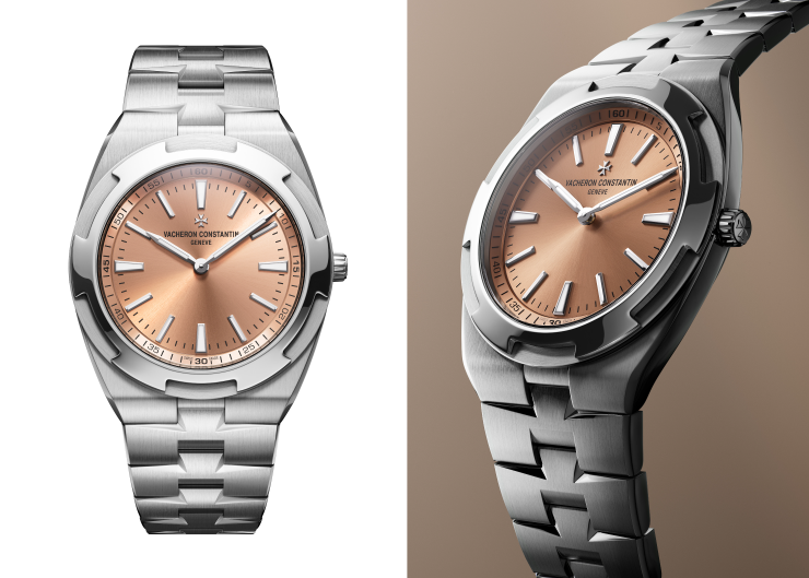江詩丹頓Overseas超薄「Salmon-Dial」新作登場，搭載全新品牌自製2550超薄機芯