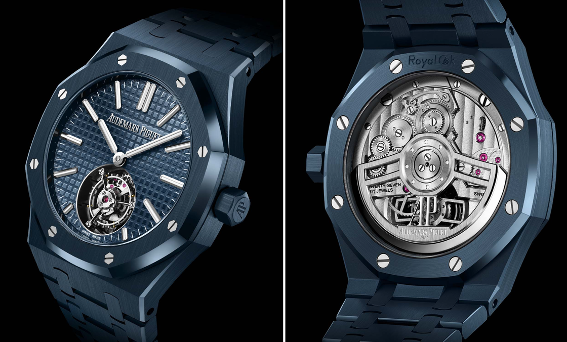 AUDEMARS PIGUET - ROYAL OAK - 26730CD.OO.1225CD.01 - AP愛彼Royal Oak皇家橡樹系列「雲夜藍50」全陶瓷飛行陀飛輪登場 