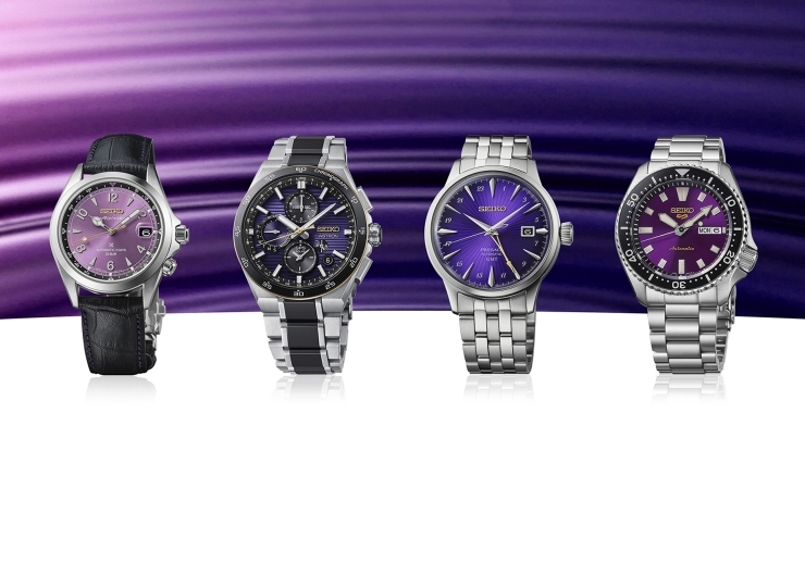 SEIKO 145週年紀念第三彈登場！「江戶紫」限量腕錶致敬東京歷史
