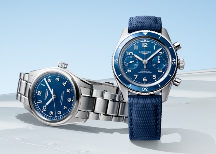 一抹藍，延續先驅精神｜LONGINES Spirit系列四款腕錶亮相