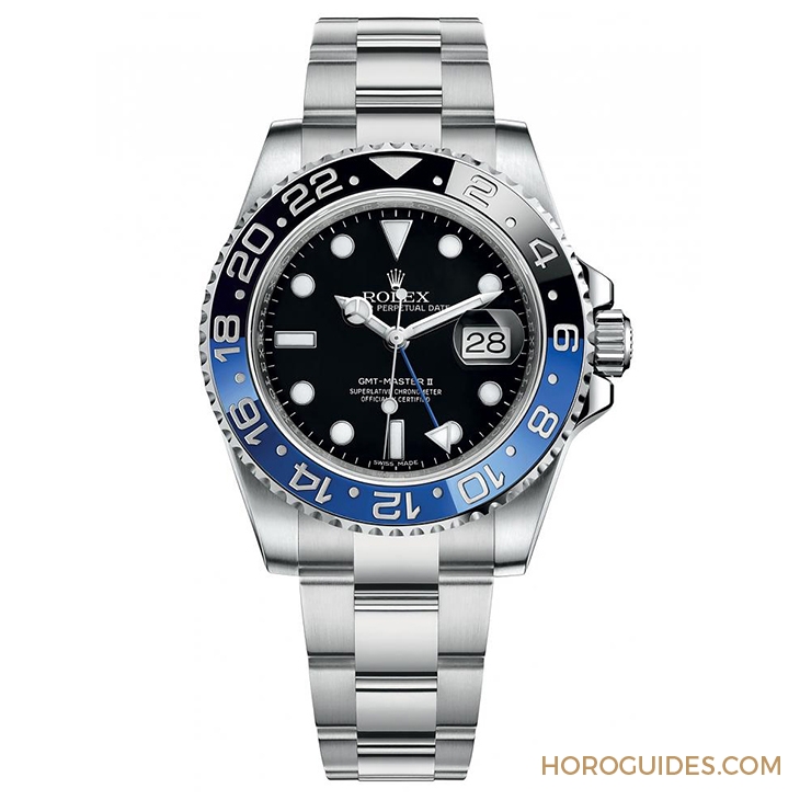 ROLEX - GMT-MASTER II - 116710-BLNR-78200 - 必買經典30款 - 勞力士藍黑圈 116710BLNR