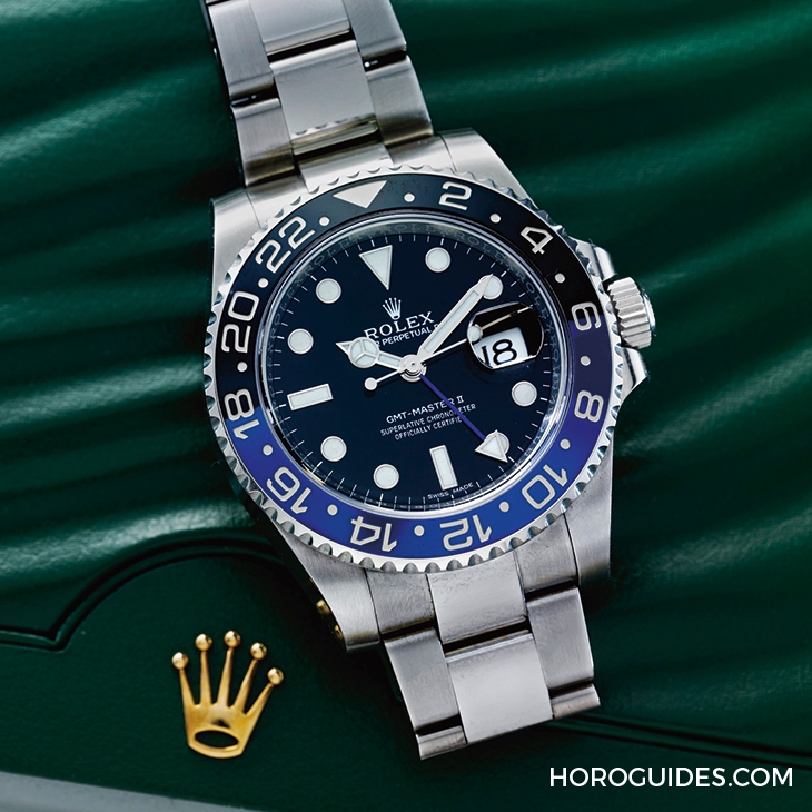 ROLEX - GMT-MASTER II - 116710-BLNR-78200 - 必買經典30款 - 勞力士藍黑圈 116710BLNR