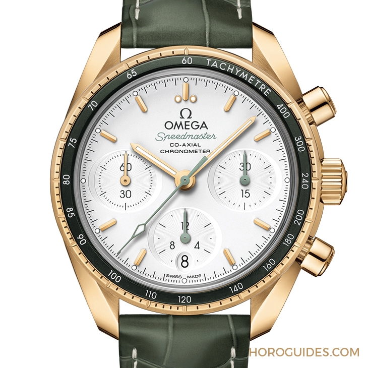 OMEGA - 換上華貴新裝|OMEGA Speedmaster 38mm貴金屬新款