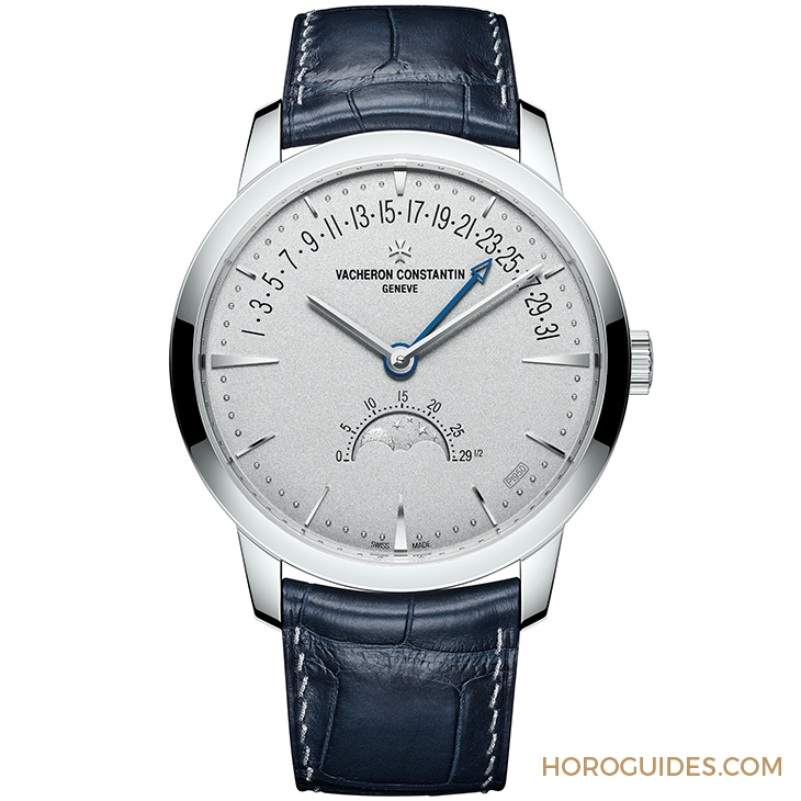 VACHERON CONSTANTIN - 鉑金珍藏系列再添新作|江詩丹頓Patrimony月相和逆跳日期腕錶
