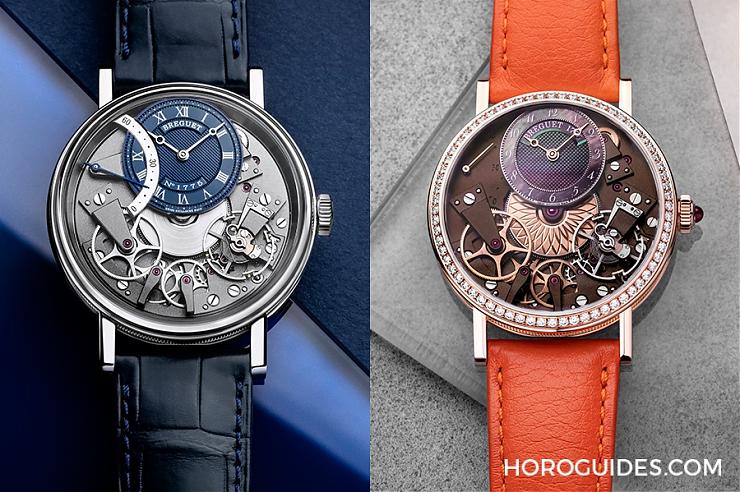 BREGUET - 逆跳小秒腕錶新「色」計|寶璣BREGUET Tradition 7097、7038