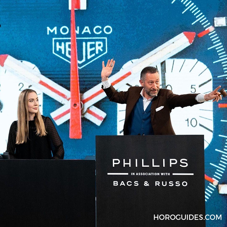 TAG HEUER - 史上最高!泰格豪雅Monaco腕錶以2百萬美元落槌