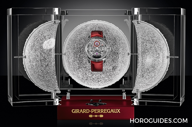 GIRARD-PERREGAUX - BRIDGES - 99295-43-2004-BAHA - 喜慶紅迎新年|GP Quasar Infrared赤焰之光孤品腕錶