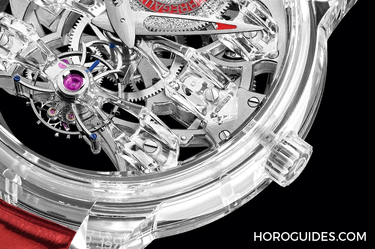 GIRARD-PERREGAUX - BRIDGES - 99295-43-2004-BAHA - 喜慶紅迎新年|GP Quasar Infrared赤焰之光孤品腕錶