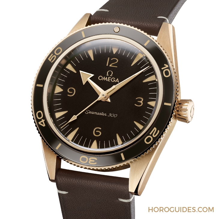 OMEGA - SEAMASTER - 234.92.41.21.10.001 - 現代復古風|OMEGA海馬300米首款青銅錶款登場!