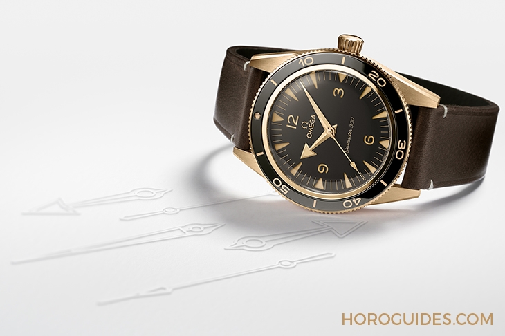 OMEGA - SEAMASTER - 234.92.41.21.10.001 - 現代復古風|OMEGA海馬300米首款青銅錶款登場!