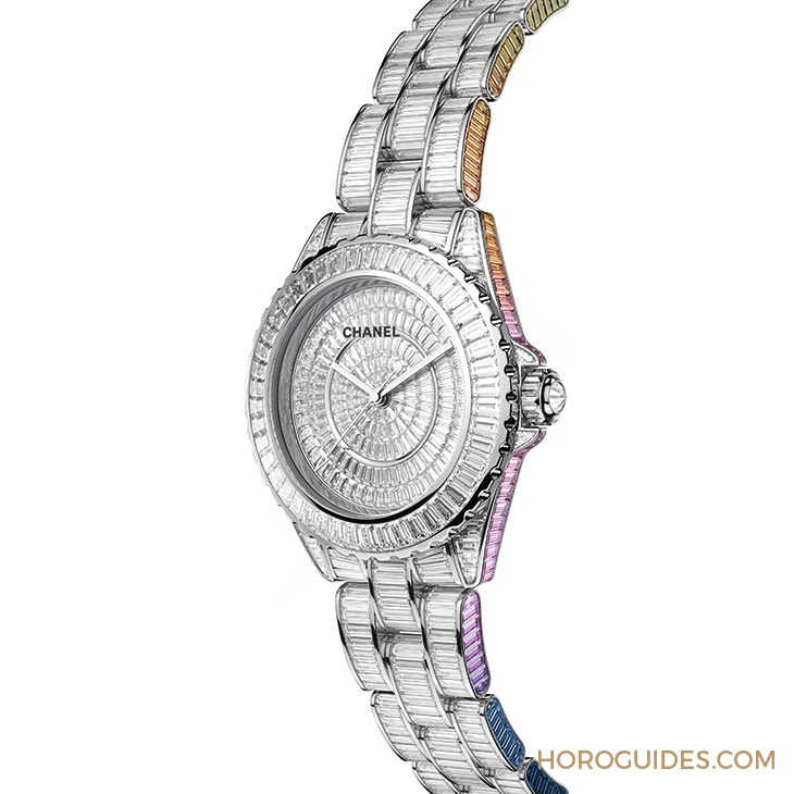CHANEL - J12 - H6828 - 糅合工藝與美學,值得收藏的J12夢幻彩虹|細賞CHANEL Electro限定腕錶系列