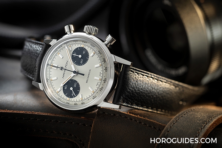 HAMILTON - AMERICAN CLASSIC - H38429730 - HAMILTON全新手上鍊計時 Panda Dial引人注目